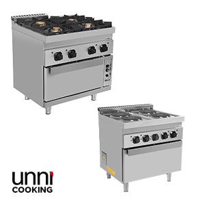 Fornuis met oven 700