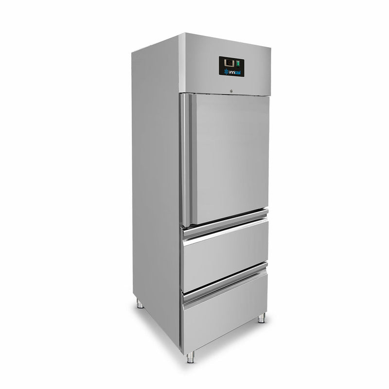 Rvs Koelkasten - 1 deur