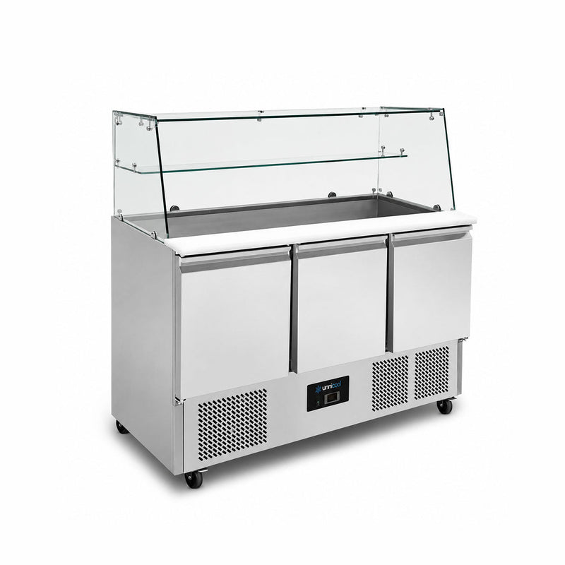 Saladettes met Glas & Graniet