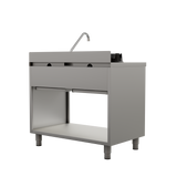Gas Wok Cooker – 2 x 15 kW – 2 Cooking Zones