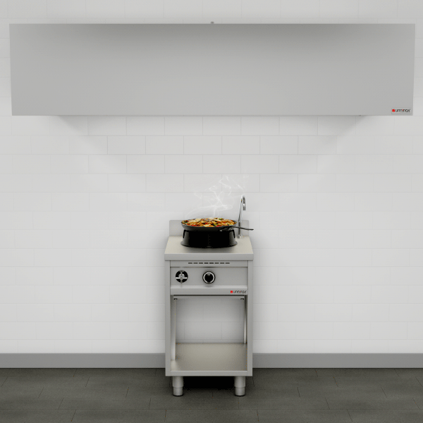 Gas Wok Cooker - 15 kW - 1 Cooking Zone