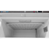 Freezer | 630 Liters | White + Glass | –18°C to –22°C | Ventilated Cooling | 775 × 735 × 1920 mm