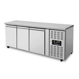 Freezer Worktop - 3 Doors - No Upstand - 179 × 70 × 85 cm