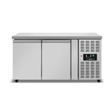 Refrigerated Counter - 2 Doors - No Splashback - 1390 × 700 × 850 mm