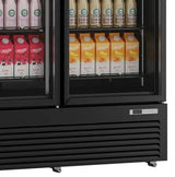 Refrigerator with 3 Glass Doors - 1530 Liters