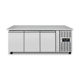 Refrigerated Counter - 3 Doors - Without Upstand - 1790 × 700 × 850 mm