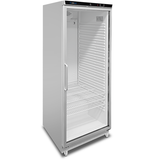 Refrigerator | 630 Liters | White + Glass | +2°C to +8°C | Ventilated Cooling | 775 × 735 × 1920 mm