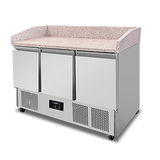 Pizza Counter Refrigerator | 350 Liters | 3 Doors (1/1 GN) | +2 °C to +8 °C