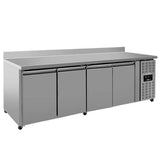 Refrigerated Counter - 4 Doors - 2230 x 700 x 850 mm