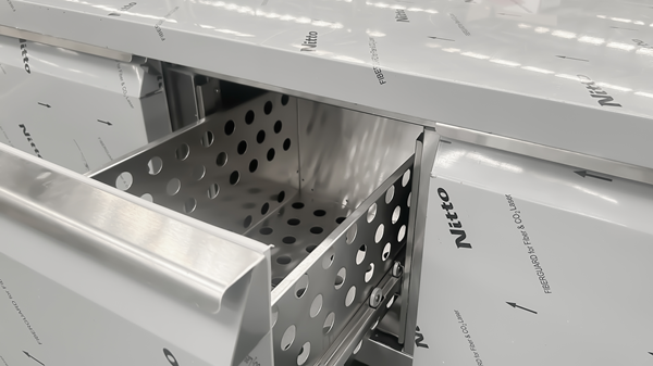 Refrigerated Counter | Low Model | 2 Drawers (1/1 GN) | 1210 × 700 × 600 (H) mm