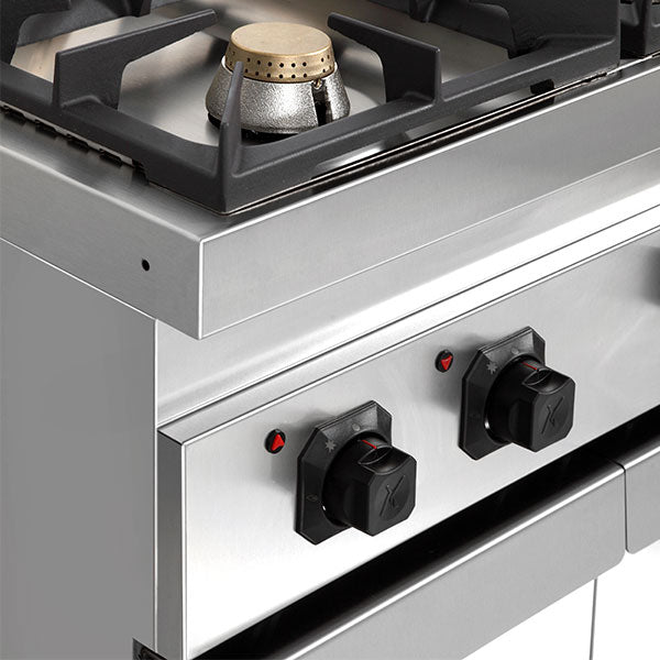 Gas Range with Cabinet Base 4 Burners