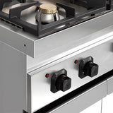 Gas Range with Cabinet Base 4 Burners