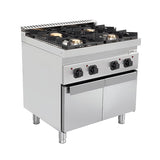 Gas Range with Cabinet Base 4 Burners