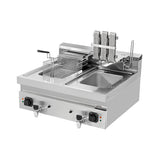 Electric Fryer 2x12L - 2x9kW (High Power)