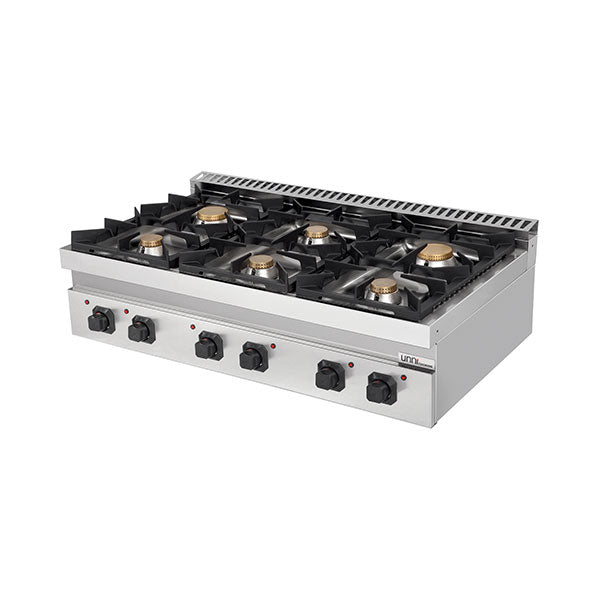 Gas Range – 44 kW – 6 Burners