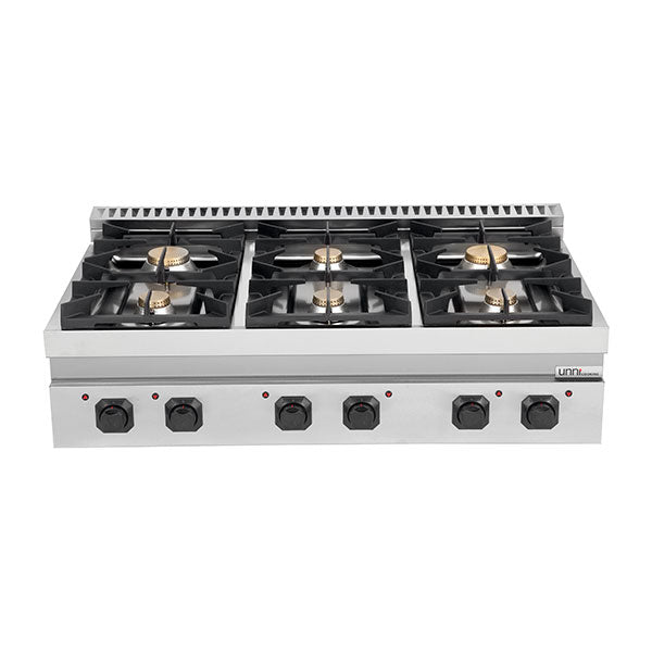 Gas Range – 44 kW – 6 Burners