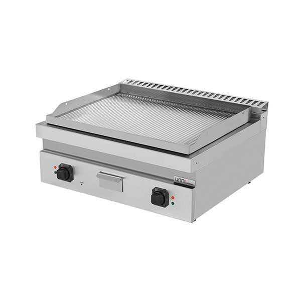 Electric Griddle – 1/2 Smooth + 1/2 Ribbed Chrome – E70GP20B+GSC