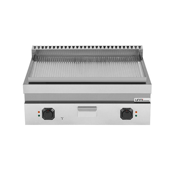 Electric Griddle – 1/2 Smooth + 1/2 Ribbed Chrome – E70GP20B+GSC
