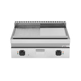 Electric Griddle – 1/2 Smooth + 1/2 Ribbed Chrome – E70GP20B+GSC