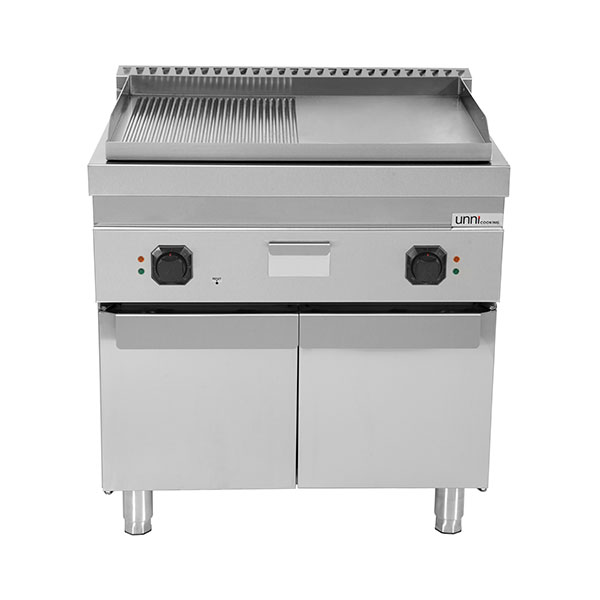 Electric Griddle - 1/2 Smooth + 1/2 Ribbed - E70GP20K+GS
