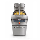 DuoLift Pro Digital Deep Fryer 2×13.5 Liter with Automatic Basket Lift