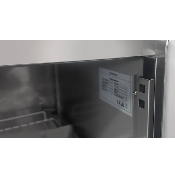 Refrigerated Counter - 4 Doors - Without Rear Upstand - 2230 × 700 × 850 mm