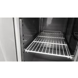 Refrigerated Counter - 4 Doors - Without Rear Upstand - 2230 × 700 × 850 mm