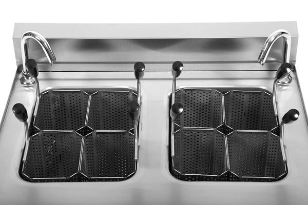 Pasta cooker 2x12L