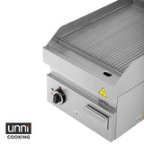 Electric Griddle - Ribbed - E65GP10B-G