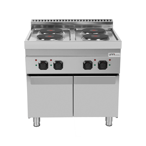 Electric Range with 4 Plates and Base Cabinet – E70C20-K