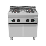 Electric Range with 4 Plates and Base Cabinet – E70C20-K