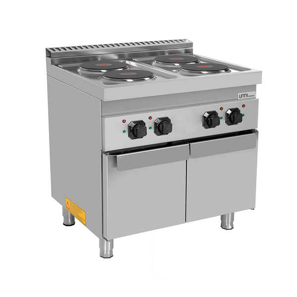 Electric Range with 4 Plates and Base Cabinet – E70C20-K