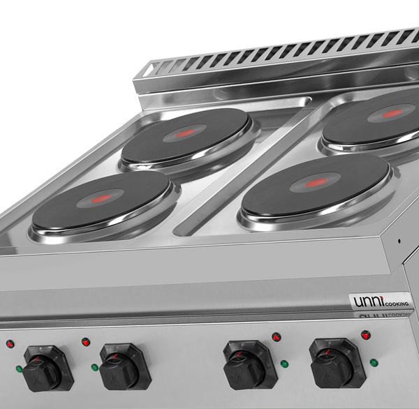 Electric Range with 4 Plates and Base Cabinet – E70C20-K