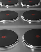 Electric Range with 6 Plates and Base Cabinet – E70C30-K