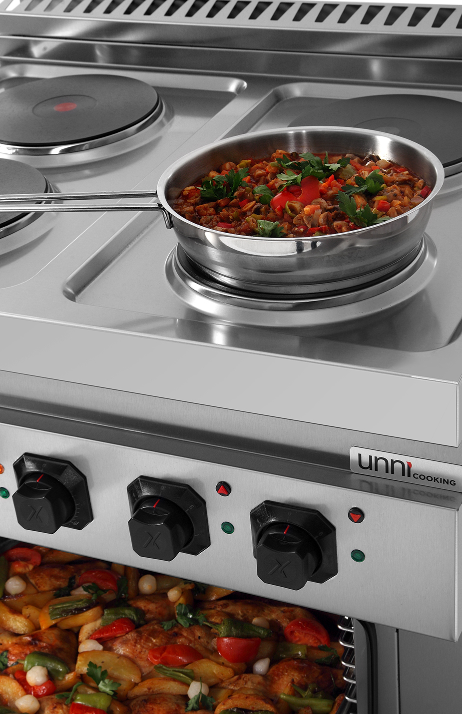 Electric Range with Electric Oven – 4 Cooking Zones – E70FEO20
