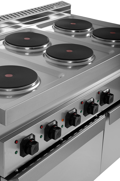 Electric range with 6 hotplates and electric oven – E70FEO30-K