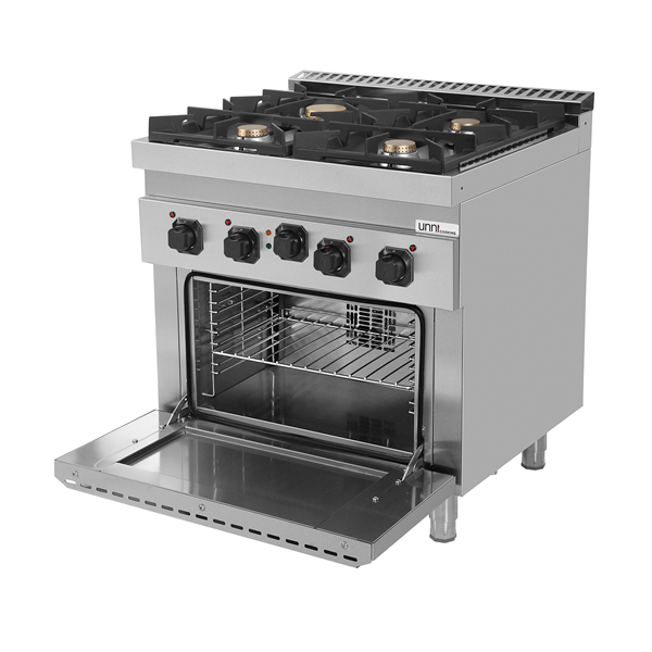 Gas Range with Electric Oven – 4 Burners – E70FG020