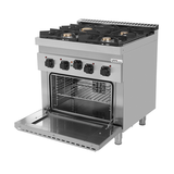 Gas Range with Electric Oven – 4 Burners – E70FG020