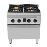 Gas Range with Electric Oven – 4 Burners – E70FG020