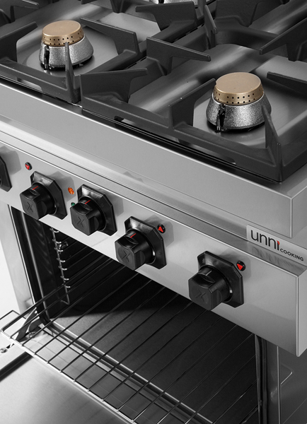 Gas Range with Electric Oven – 4 Burners – E70FG020