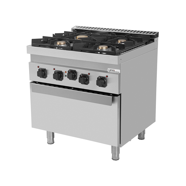 Gas Range with Electric Oven – 4 Burners – E70FG020