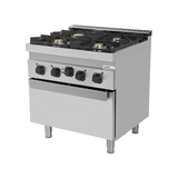 Gas Range with Electric Oven – 4 Burners – E70FG020