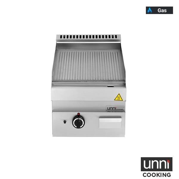 Gas Griddle - Ribbed