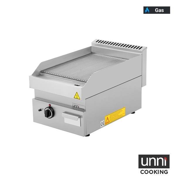 Gas Griddle - Ribbed