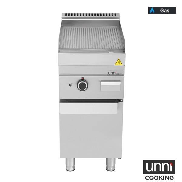 Gas Griddle - Ribbed