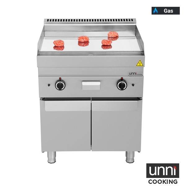 Gas Griddle - Chrome