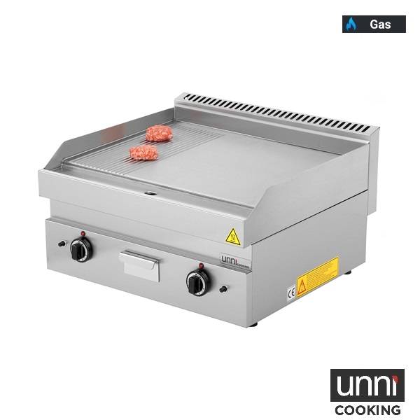 Gas Griddle – 1/3 Ribbed – 2/3 Smooth