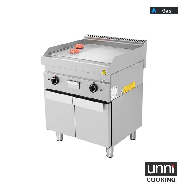 Gas Griddle – 1/3 Ribbed – 2/3 Smooth