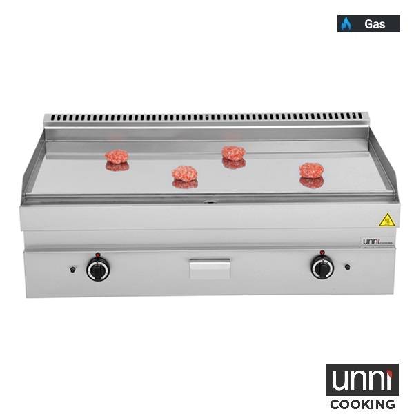 Gas Griddle - Chrome