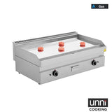 Gas Griddle - Chrome